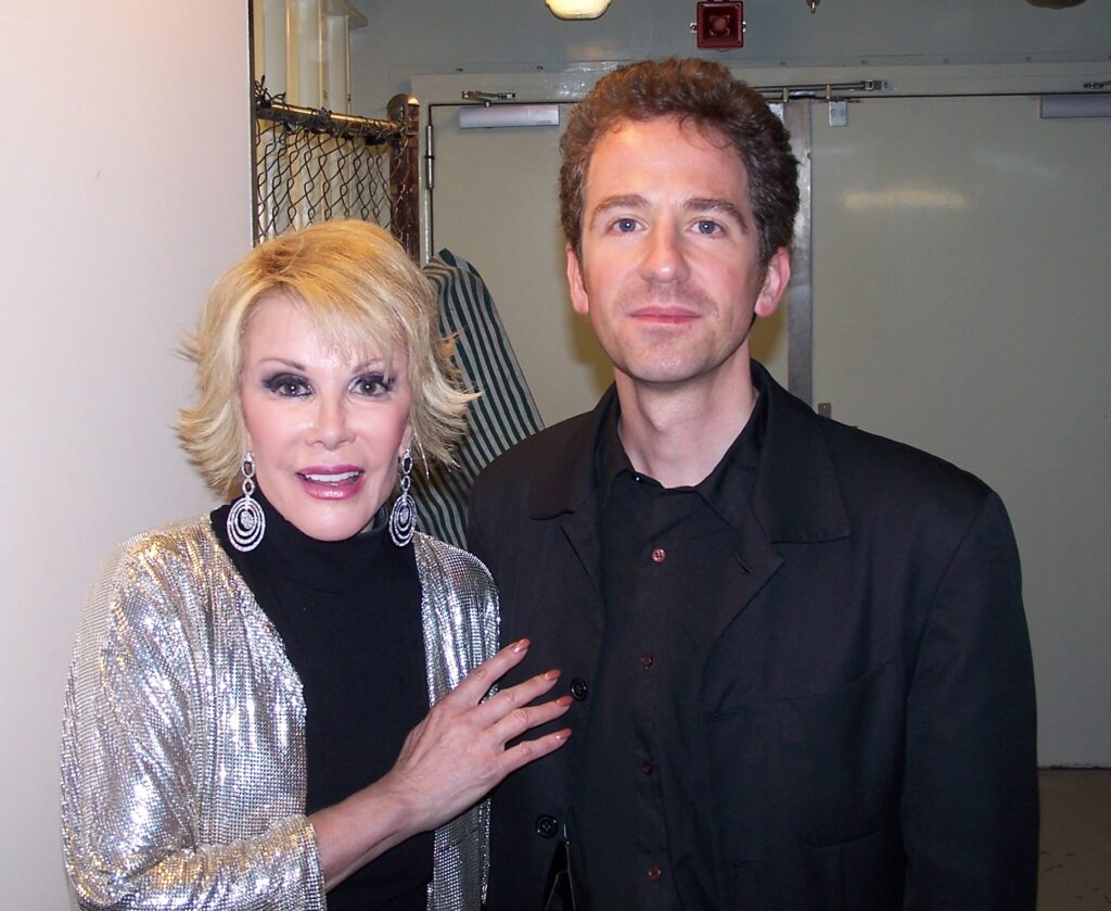 Backstage with Rivers